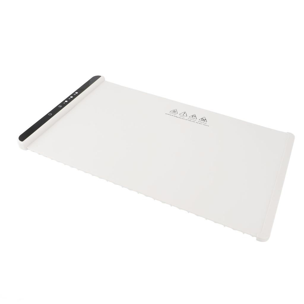 Electric Warming Tray Foldable 10 Seconds Fast Heat Intelligent Digital Display 3 Speeds