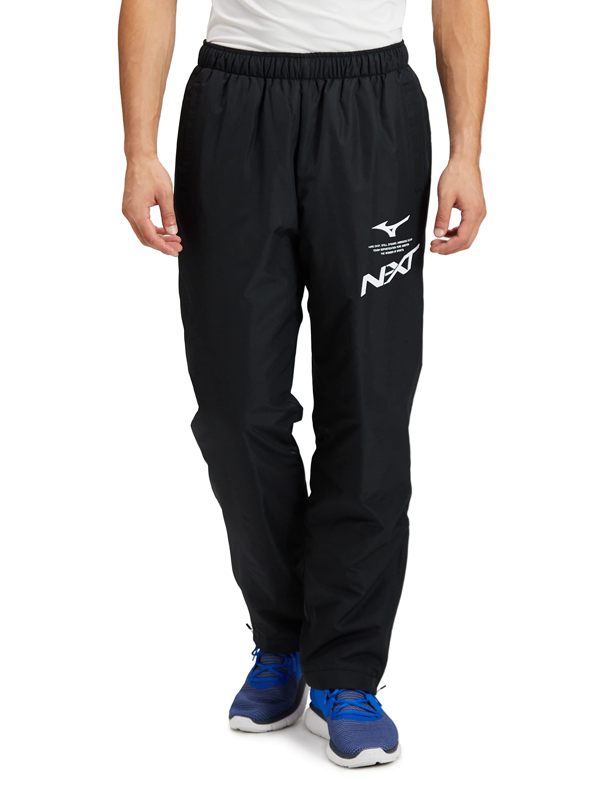 

Mizuno Breath Thermo Warmer and 32JF2750 N-XT Pants, Breathable, Moisture-Wicking, Windproof, Water-Repellent, Black, XL, чёрный