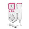 3.0MHz Fetal Heartbeat Monitor High Sensitivity LCD Fetal Sound Heartbeat Detector Pink