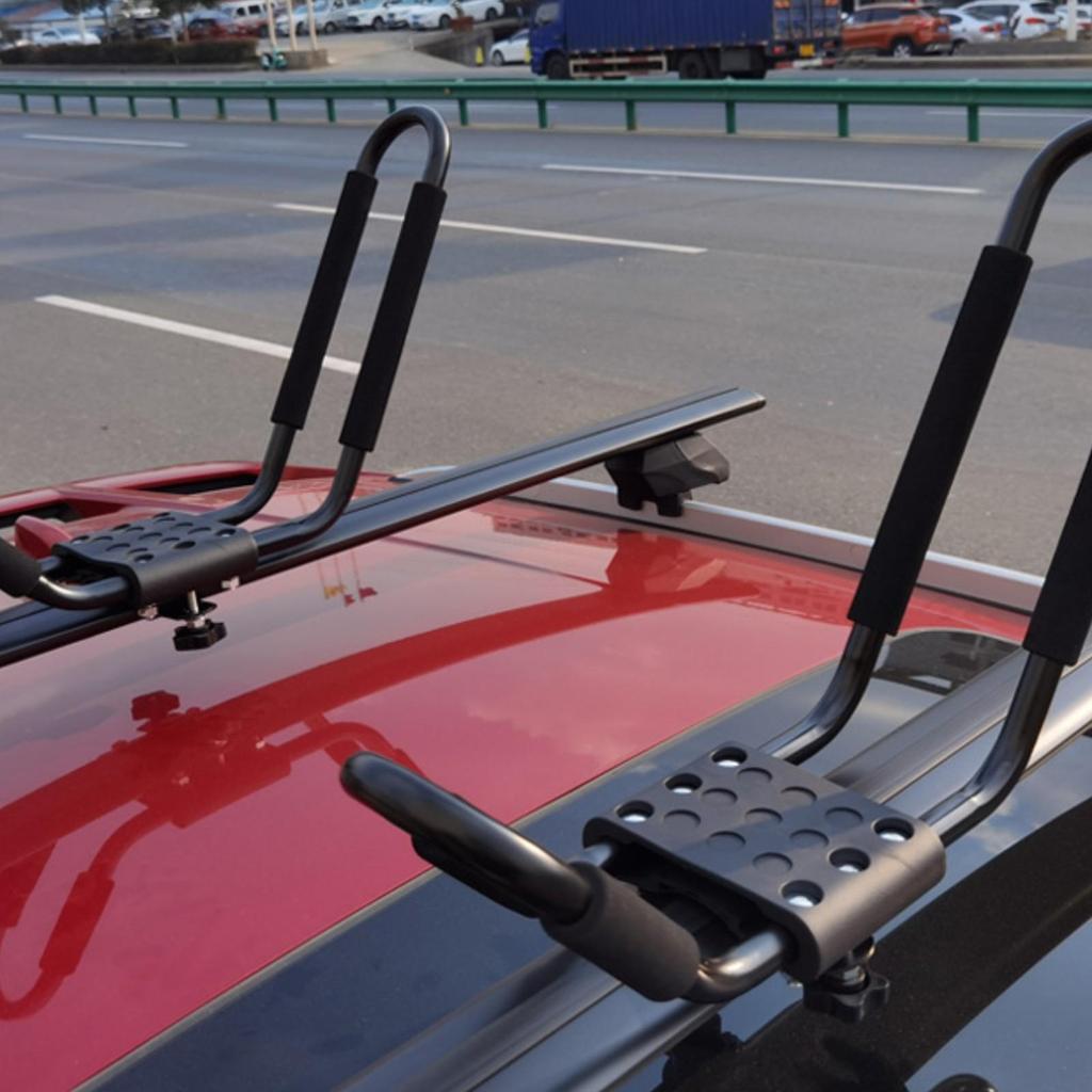 Kayak Rack with Mounting Hardware Padded Carrier Safeguarding for Kayakers