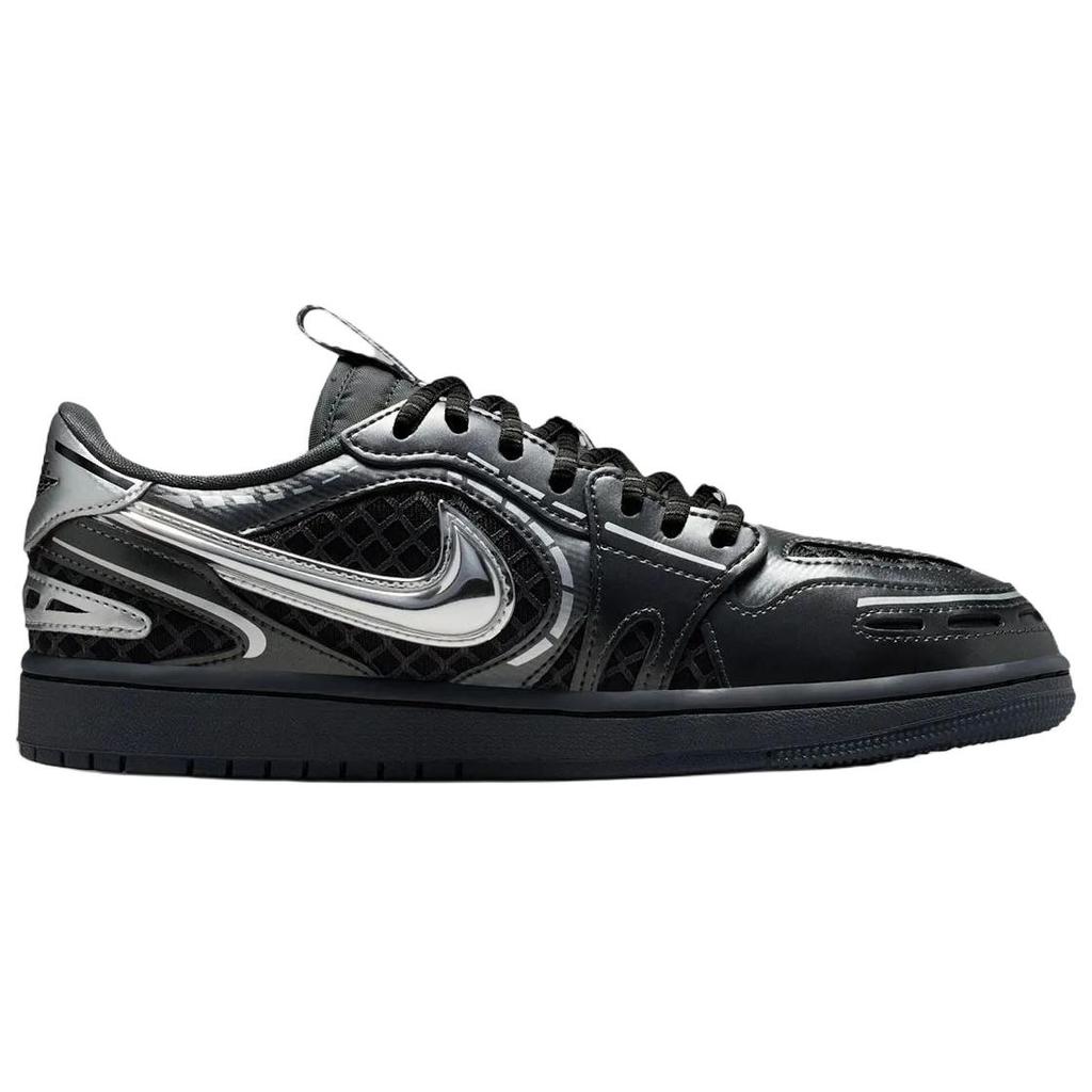 Jordan Air Jordan 1 Low Top Skateboard Shoes Women's Black Jordan HQ2186-001