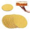 4/5/6/7/8/10 Pulgadas Dorado Redondo Tableros para Pastel Círculo Base de Cartón Bandeja para Postres de Cupcakes Suministros para Decoración de Pastel de Fiesta de Cumpleaños