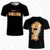ASKARI Boxen Kampf Match Design 3D Herren Fitness Kurzarm T-Shirt Atmungsaktives Mesh Sport T-Shirts Für Herren Outdoor Training T