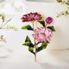 Cute Romantic Colorful Flower Metal Brooches For Women Alloy Crysal Plant Brooche Party Birthday Zircon.