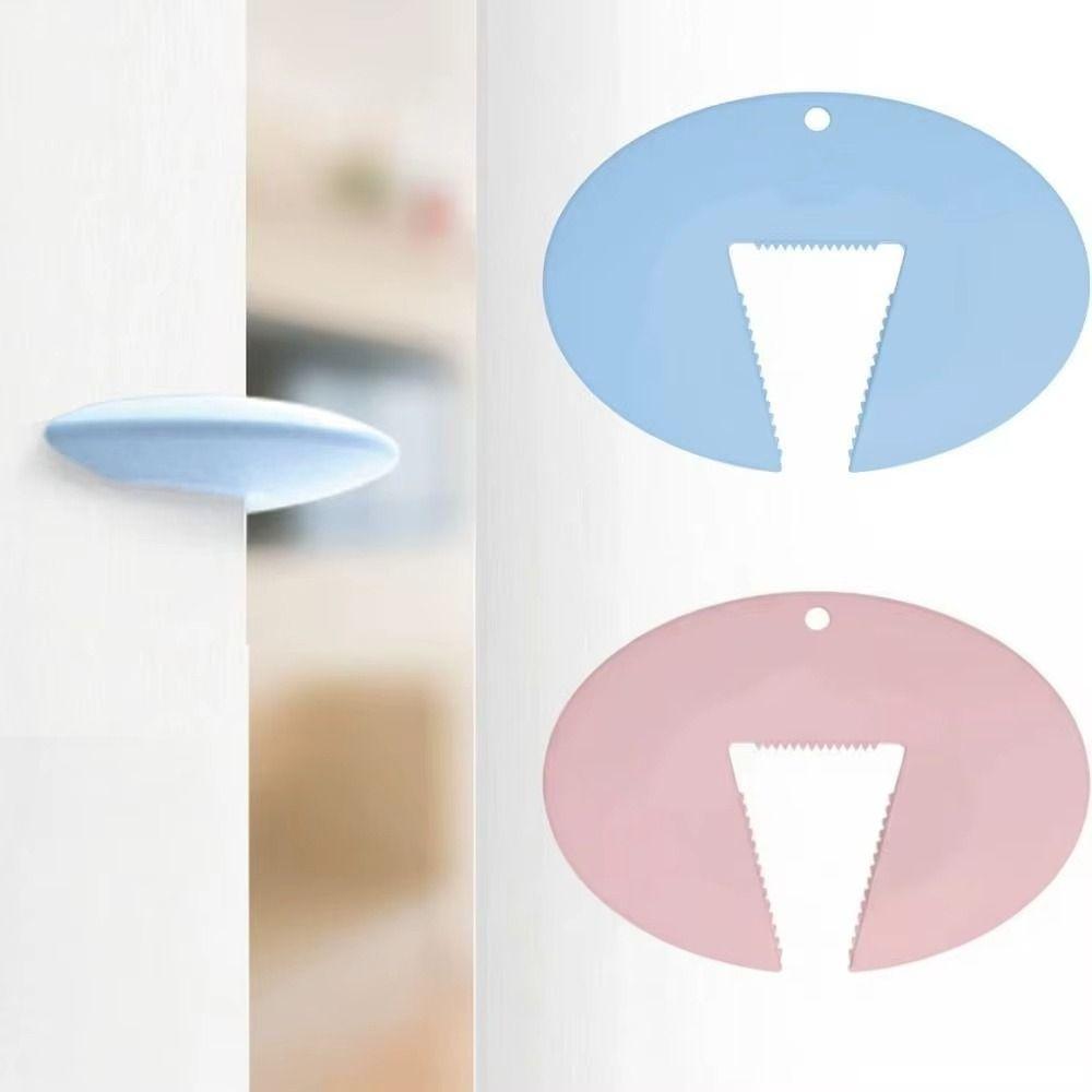 Easy Install Door Bang Stopper Pet Friendly Silicone Doorstop Premium Door Pinch Guard  Home