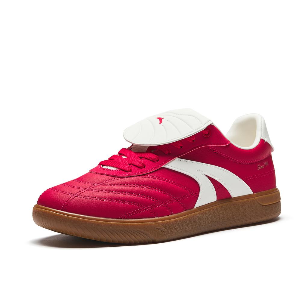 Anta Skateboard Shoes Men's Elegant Red/Ivory White 912628069-8