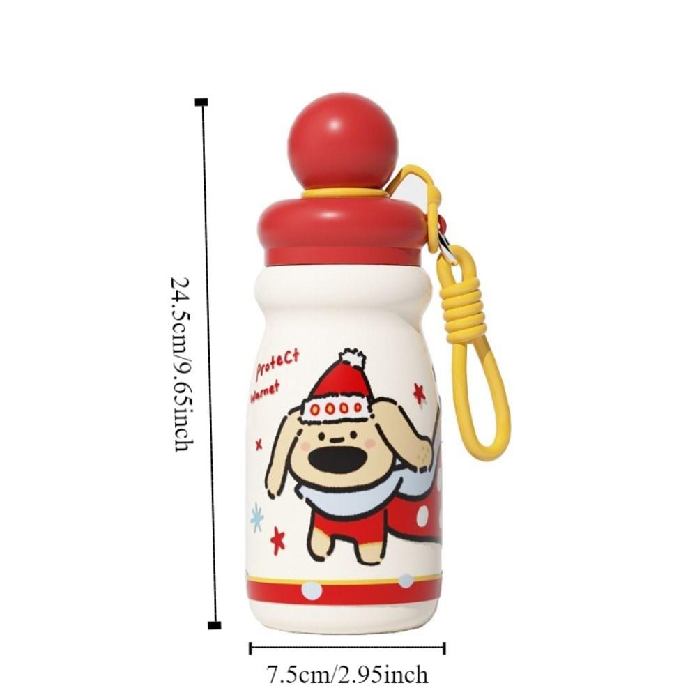 Cartoon Insulated Cup Animal Pattern Insulated Water Bottle Stainless Steel Water Cup  Daily Carry