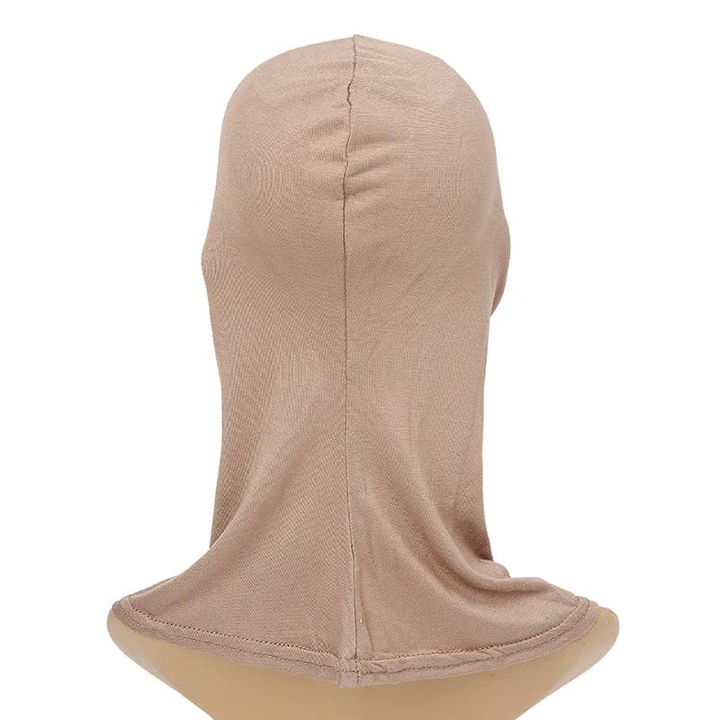 Ready To Wear Inner Cap Hijab For Women Muslim Solid Underscarf Hijab Undercap Scarf Turban Hat Islamic Muslim Hijabs Ramadan