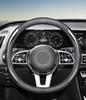 1Pcs Leather Carbon Fiber Car Steering Wheel Cover Car Accessories For Lexus LS LC RZ IS350 ES300 GS350 CT200h GX460 LX570 UX260