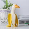 Banana Duck Sochy Dvůr zahradní Dekor Kreativní zahradní dekorace Vintage Ornament Domácí Sochy Příslušenství
