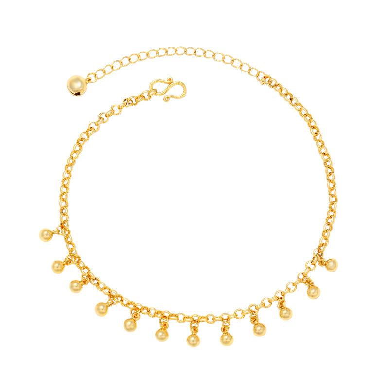 

Европейские и американские простые модные женские браслеты на щиколотку с бахромой, персонализированные аксессуары для ног