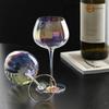 Luxury Holographic Wine Glasses Set Prism Crystal Champagne Goblets for Wedding Party Bar Restaurant Decor