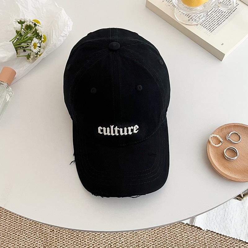 Women'S Spring And Summer Baseball Cap Sunscreen Versatile Fashion Hat Trend Cap