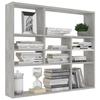 VidaXL Étagère murale Gris béton 90x16x78 cm Bois d’ingénierie 802943