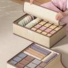 Underwear Socks Three In One Drawer Style Storage Box with Lid Honeycomb Style Underwear Neat Classification Storage Box Dust-proof Tidy Up Bag