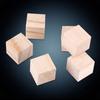 30PCS Square Wood Square Blocks Unfinished Square Wooden Block Wooden Blocks  DIY Projects
