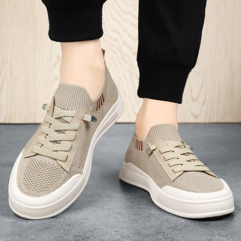 Casual Shoes, Breathable and Odor-resistant, Slip-on Dad Shoes.