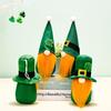 St.patrick's Day Gnomes Plush Toy Shamrock Faceless Gonk Pendant Decor Gifts