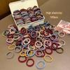 Vintage Bohemian Seamless Hair Ties High Elastic Ponytail Holders Soft Stretch Hair Bands for Women Girls