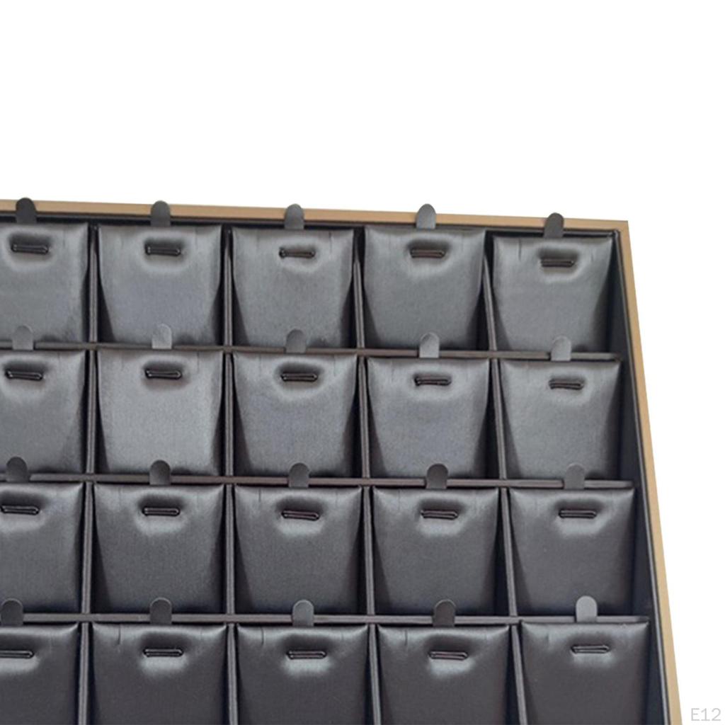 Jewelry Tray Necklace Pendant Display Tray,Organizer Storage Case for Live Broadcasting