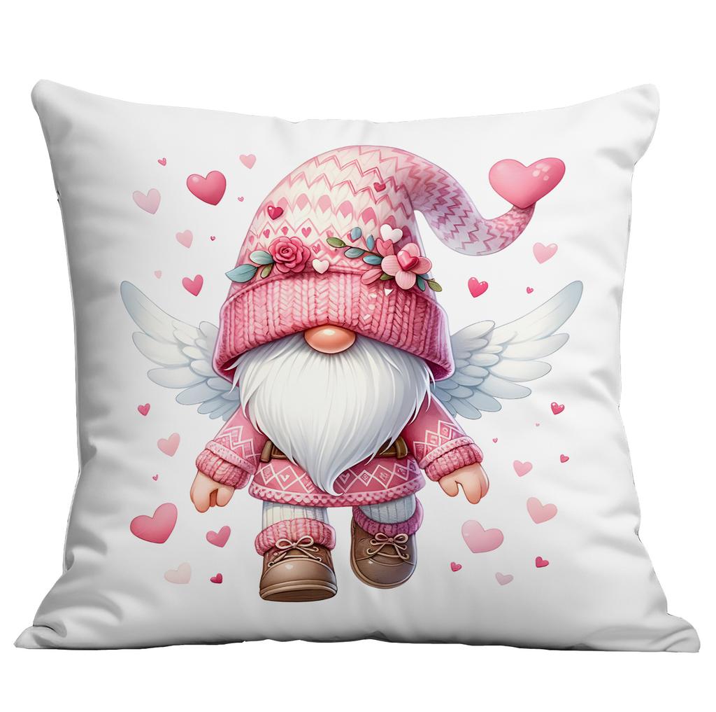 New Valentine's Day Push Pillow Cute Cupid Pink Push Pillow Cover Home Push Pillow Cover