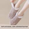 Winter and Autumn Lamb Fleece Floor Socks for Women - Thickened and Insulated for Warmth and Comfort - Glued Anti-Slip Warm Feet Sock Pouch
