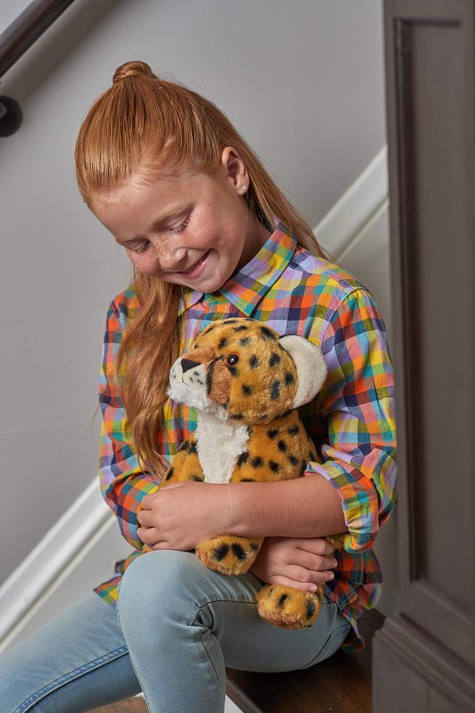 Wild Republic Plush Cheetah W15 X D28 X H24cm Cub, 12" (19343)