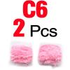 MNFT 2 Cards Woolly Bugger Tinsel Chenille - Hareline Fly Tying Material