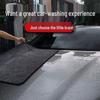 Double-Layer Microfiber Pigtail Car Wash Towel: Absorbent, Streak-Free Cleaning Cloth