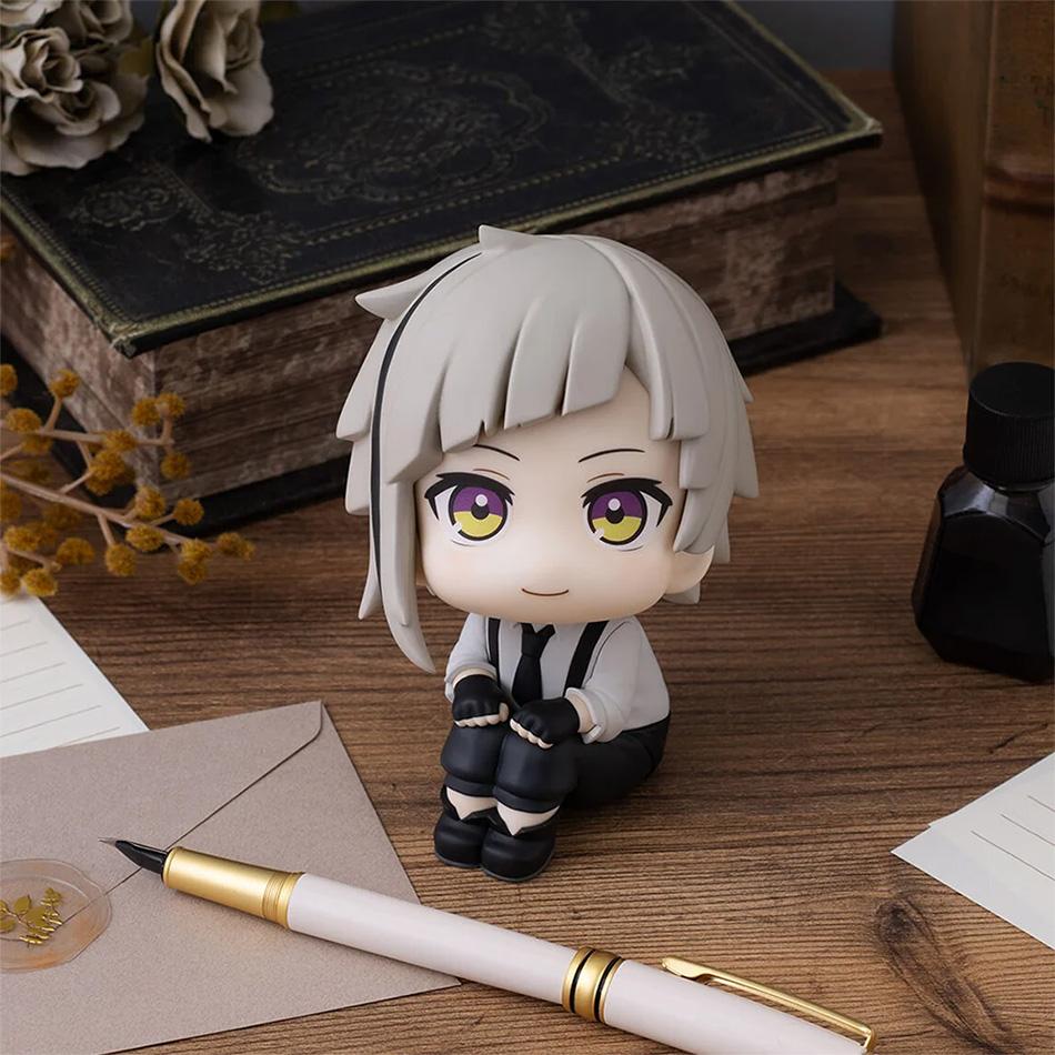 Figurină Anime Bungou Stray Dogs 9.5cm Versiune Q Dazai Osamu Figurină de Acțiune Nakashima San Figurine Model de Colecție PVC Păpuși Jucării