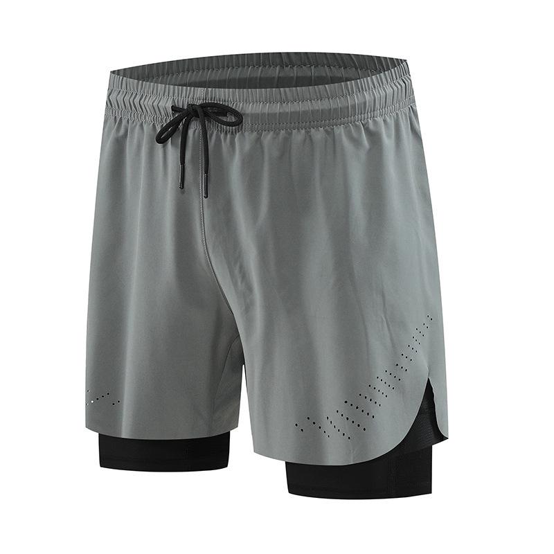 Men's Quick-Dry Two-in-One Running Shorts - 2024 Summer Edition