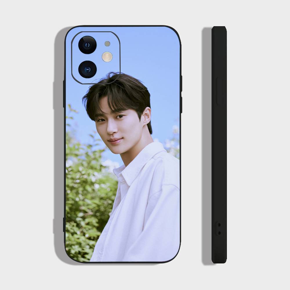 

Korean Celebrity B-Byeonwooseok Phone Case For IPhone 17 Air 16 15 14 13 Pro Max 11 12 Black Silicone Cover IPHONE 16PROMAX