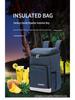Insulated Waterproof Picnic Backpack with Beer Storage, 24-28L Capacity