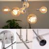Modern Nordic E27 Glod Black Ceiling Lamp Minimalist Chandelier Indoor Lighting Bedroom Pendant Light Living Room For Home Decor