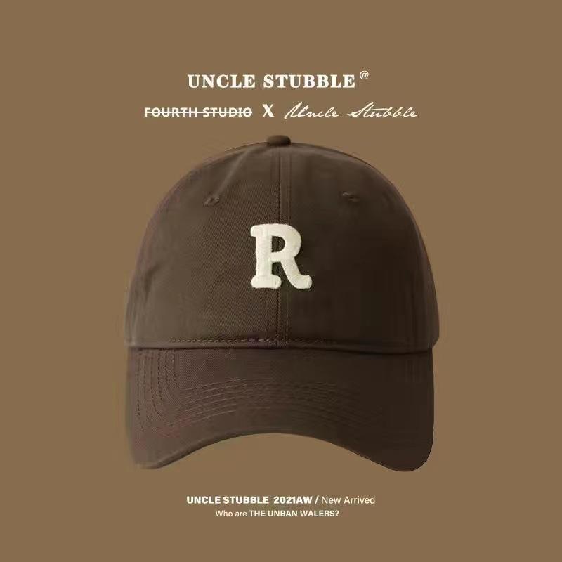 

Большая бейсболка с надписью, выполненной кистью - Универсальная шляпа от солнца для улицы, стройнящая лицо, для мужчин и женщин