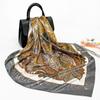 High-quality Luxurious Silk Scarves Headband Scarfs Neck Scarf For Women Chain Silk Scarf Women's Decorative Shawl