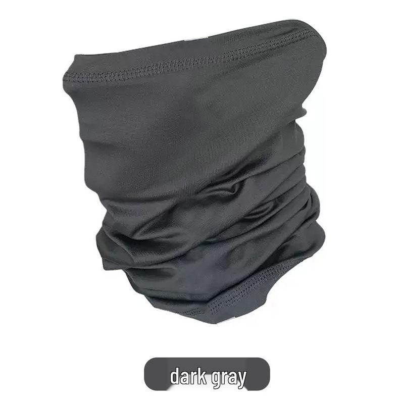 Bicycle Sunscreen Milk Silk Headscarf: Multi-Function Outdoors Face & Neck Cover for Cycling and Fishing