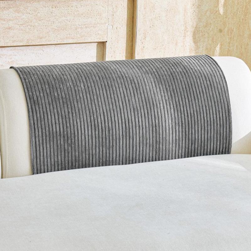 Simplized Stripe Chenile Sofa Cover New Arrival Anti-Slip Sofa Seat Pad for Living Room Couch Slipcover Sofa Towel Pet Friendly