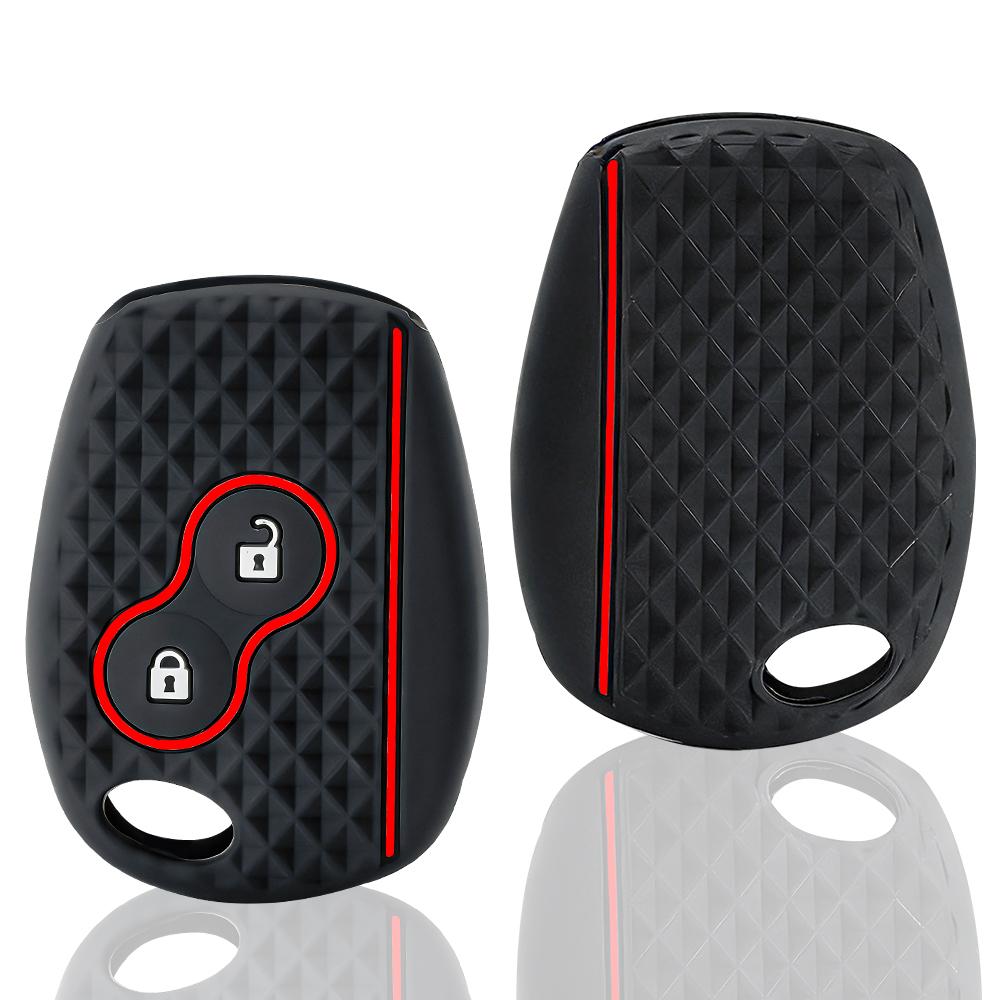 High Quality 2 Buttons Silicone Car Key Case for Renault Trafic Clio Duster Logan Dacia Sandero for Nissan Terrano Almera