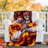 1pc Akaza (4) Theme Blanket - Digital Print, Polyester, Cozy for All Seasons, Perfect for Outdoor, and Travel