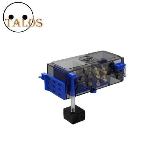 Filtr do akwarium Filtr wielowarstwowy do akwarium z natlenianiem wodospadowym Cichy system filtracji do akwariów 50L/90L