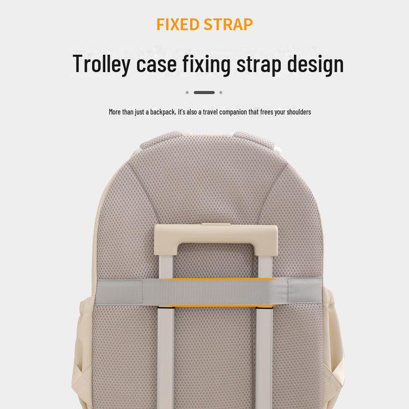 Beilian Lederrucksack mit großem Fassungsvermögen - Stilvoll und funktionell für Reisen, Geschäft und Schule