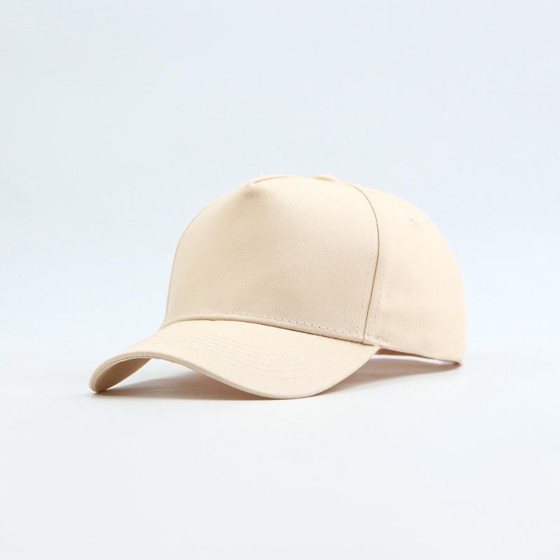 Pure Cotton Five-piece Hard-top Baseball Cap Embroidered Plus Men's and Women's Sunshade Baseball Cap