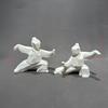 3D Printed Martial Arts Figurines Set Desktop Decor Home Bonsai Ornament Kung Fu Pose Statue Figurines Tabletop Decoration Gifts