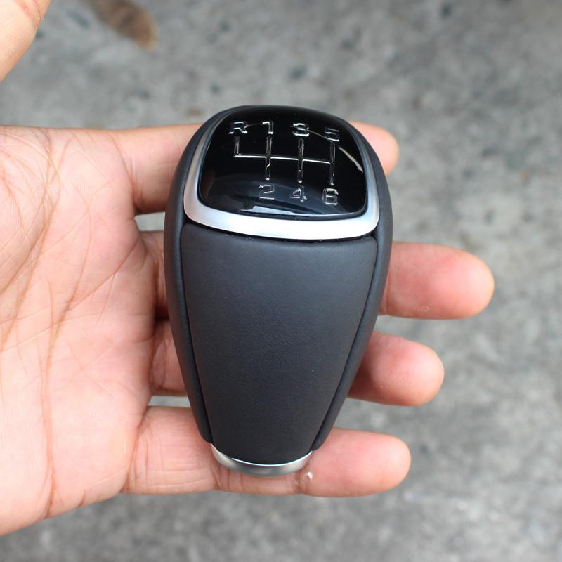 

Original 437112w200 M/t 6-speed Leather Shift Handle Modern Santa Fe Sport 2012-2015 High Quality