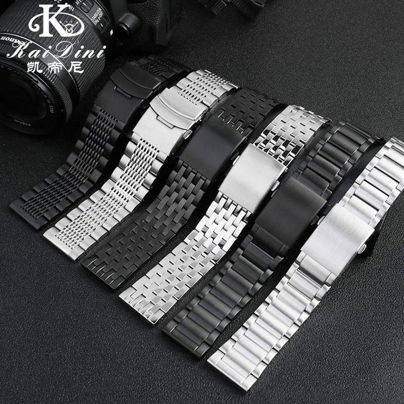 Cinturino per Orologio in Acciaio Inossidabile per Diesel DZ4316 DZ7395 7305 4209 4215 Uomo Metallo Solido Braccialetto da Polso 24mm 26mm 28mm 30mm