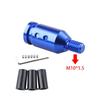 Universal Car Auto Aluminum Gear Shift Knob Adapter For Non Threaded Shifters