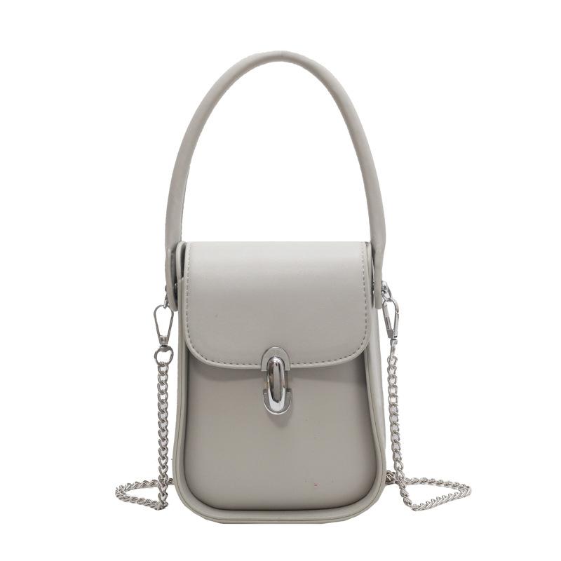 Portable small bag women's new fashion small square bag summer simple chain shoulder messenger bag