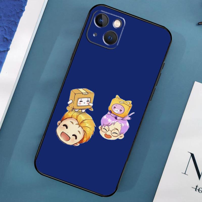 

Lankybox Cute Case For iPhone 16 15 14 13 12 11 Pro Max XS X XR Plus 12 13 Mini Cover Shell iPhone 13Pro MAX