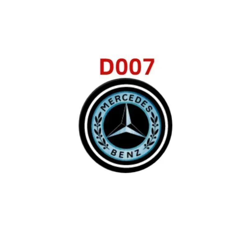 Car Sticker New 2025 For Mercedes Benz 2x Auto Door Projector Lamp For Mercedes Benz R ML GL Class W215 W164 X164 2019 LED Car D
